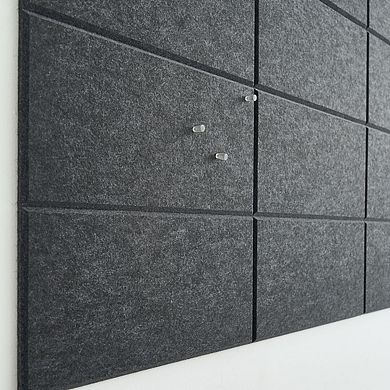 24-Pack Felt Tiles: Customizable 48x36" Wall Decor for Home, Office, Classroom - Photo, Notes, Art