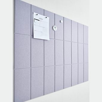24-Pack Felt Tiles: Customizable 48x36" Wall Decor for Home, Office, Classroom - Photo, Notes, Art
