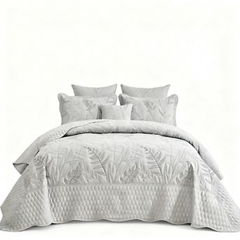 Plant Pattern Extra-Large Bedspread