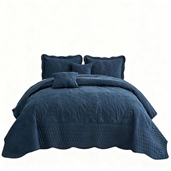 Plant Pattern Extra-Large Bedspread