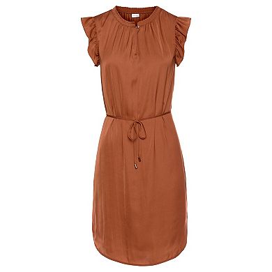 Lascana Women's Ruffle Sleeve Dress