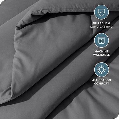 King Comforter Set Goose Down Alternative Ultra-Soft All-Season Warmth Bedding