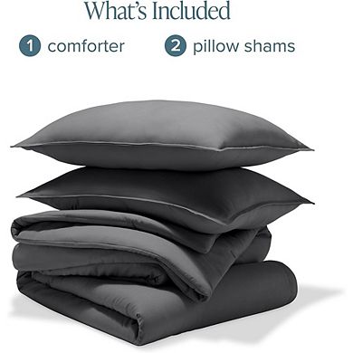 King Comforter Set Goose Down Alternative Ultra-Soft All-Season Warmth Bedding