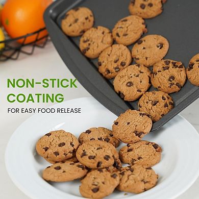 7-Piece Nonstick Carbon Steel Bakeware Set, Muffin, Loaf, Cake & Roasting Pans