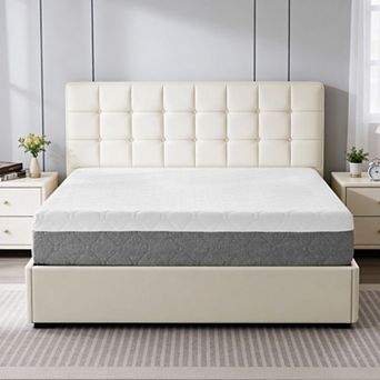 Opoiar 6" Firm Memory Foam Mattress, Cooling, Zoned Support, Washable Cover