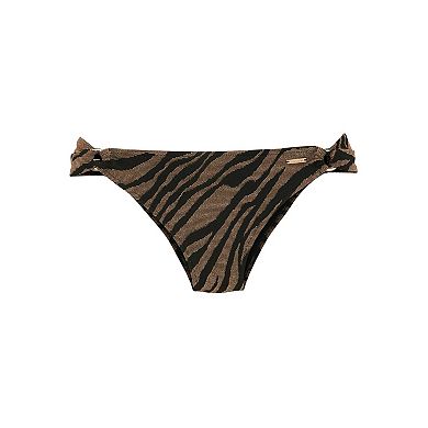 Lascana Women's O-Ring Zebra Print Bikini Bottom