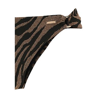Lascana Women's O-Ring Zebra Print Bikini Bottom