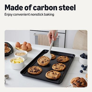 6-Piece Nonstick Bakeware Set, Stackable, Oven & Dishwasher Safe