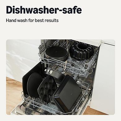 6-Piece Nonstick Bakeware Set, Stackable, Oven & Dishwasher Safe