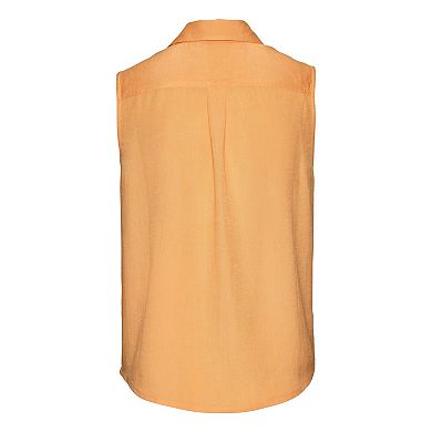 Lascana Women's Sleeveless Button Down Blouse