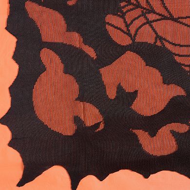 Bats & Web Lace Halloween Tablecloth