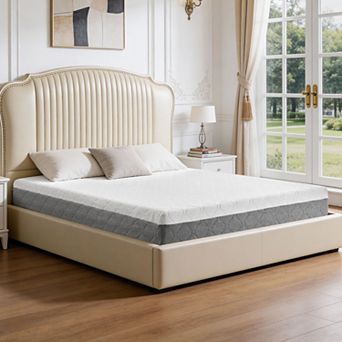 Opoiar 5" Firm Memory Foam Mattress, Cooling, Zoned Support, Washable Cover, Twin