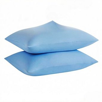 Cooling Pillow Cases Queen Size Set of 2,Breathable&Stretchy Fabric,Softer Than Silk,Zipper Pillow