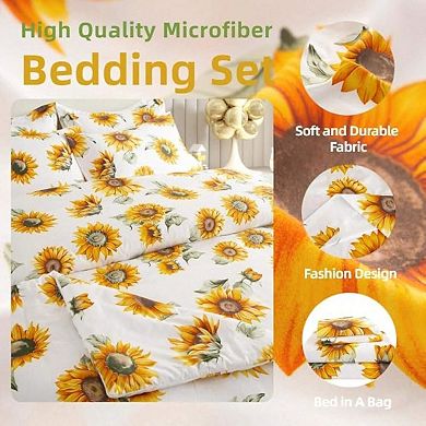 Bedding Set Comforter Sheets Pillowcases Shams
