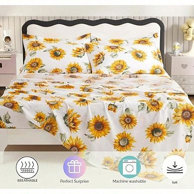 Bedding Set Comforter Sheets Pillowcases Shams