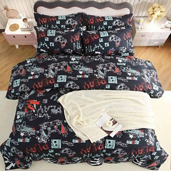 Bedding Set Comforter Sheets Pillowcases Shams