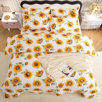 Bedding Set Comforter Sheets Pillowcases Shams