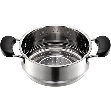 Mini Steamer Pot with Basket and Handle for Pasta, Sauce, and Veggies
