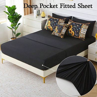 3D Microfiber Comforter Set All Season Girls Bedroom Decor
