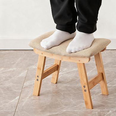 Footstool small sofa Extra seating under the desk
