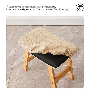 Footstool small sofa Extra seating under the desk