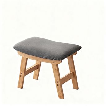 Footstool small sofa Extra seating under the desk