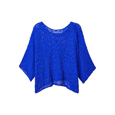Joe Browns Women's Plus Size Popcorn Knit Pullover Sweater