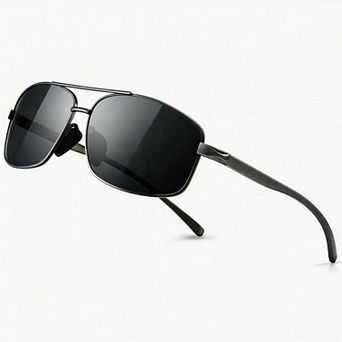 Kaelin Home Ultra Lightweight Rectangular Polarized Sunglasses