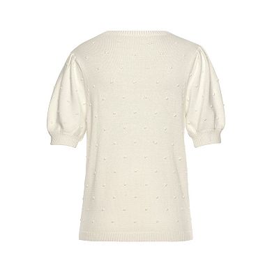 Lascana Women's Puff Sleeve Cardigan