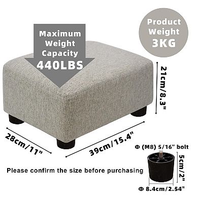 Small footstool for under the desk, living room, bedroom, office