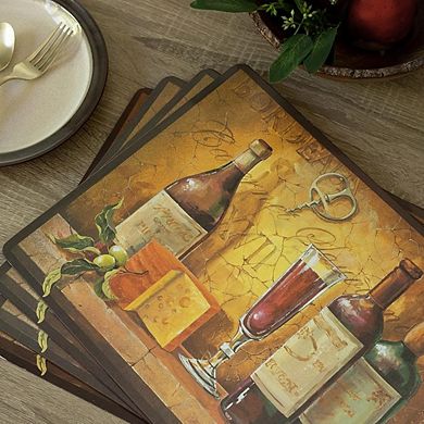Cork Placemats Set, Thick Easy-Clean Table Mats for Dining and Kitchen