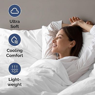 CGK Linens 4-Piece Air Mattress Sheet Set with Extra Deep Pockets, Breathable & Wrinkle Resistant