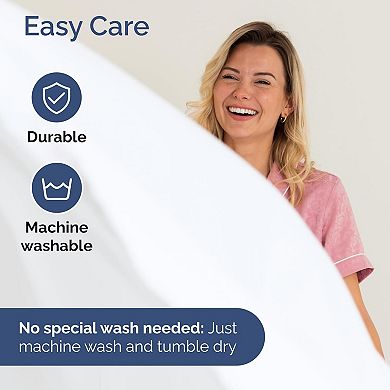 CGK Linens 4-Piece Air Mattress Sheet Set with Extra Deep Pockets, Breathable & Wrinkle Resistant