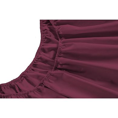 Cotton Full Size Sheets Set-4 Pieces-Ultra Soft Sateen Weave, 450 Thread Count - Breathable, Cooling