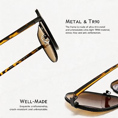Kaelin Home Polygon Aviator Sunglasses