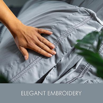 Queen Size Sheet Set - 6 Piece Soft Breathable Luxury Bed Sheet Set - Shrinkage & Fade Resistant