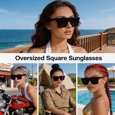 Kaelin Home Square Oversized Sunglasses