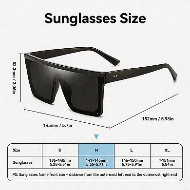 Kaelin Home Square Oversized Sunglasses