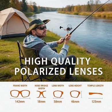 Kaelin Home Polarized Sports Sunglasses