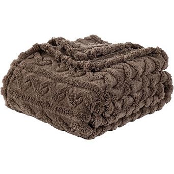 Fluffy Fleece Throw Blanket Ultra Soft Warm Lightweight Machine Washable
