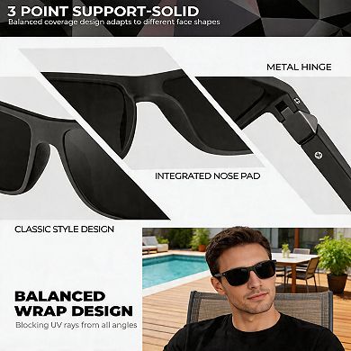 Kaelin Home Polarized Sunglasses 3 pack