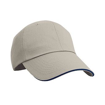 Result Headwear Herringbone Sandwich Peak Baseball Cap