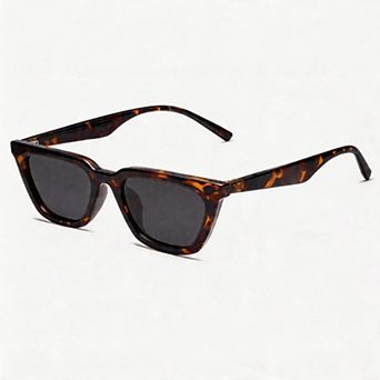 Kaelin Home Polarized Narrow Square Cateye Sunglasses