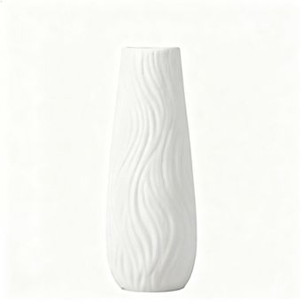 Ceramic Vase 8.4 in High Home Office Decor Flower Container for Dried Flowers and Fresh Flowers