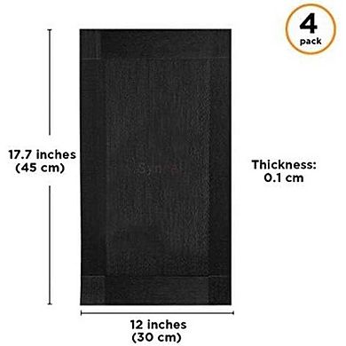 Dining Table Placemats Set of 4, Non-Slip Heat-Resistant Durable Mats