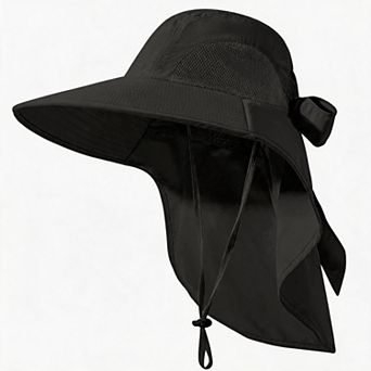 Kaelin Home Ponytail Sun Bucket Hats