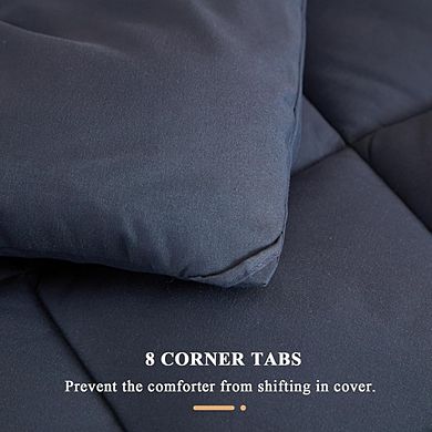 Extra-Large Down Alternative Comforter, Soft Lightweight All-Season Duvet Insert with Corner Tabs