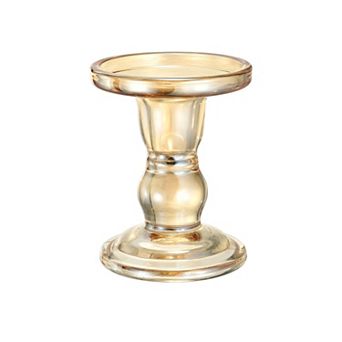 4.33" Height Glass Candle Holders for Column Candles