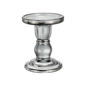 4.33" Height Glass Candle Holders for Column Candles