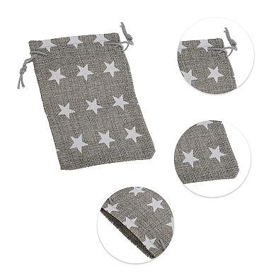 Five-pointed Star Print Drawstring Bag 2 Pcs